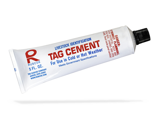 Animal ID Tag Cement 5 fl. oz